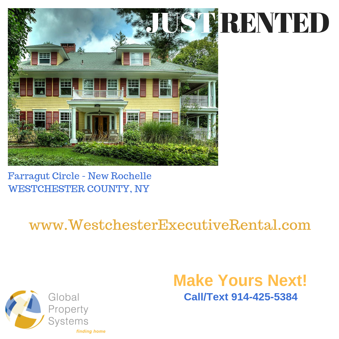 RENTED | 176 Farragut Circle, New Rochelle, NY 10801  |  Executive Rental ideal for Large Family or Staff