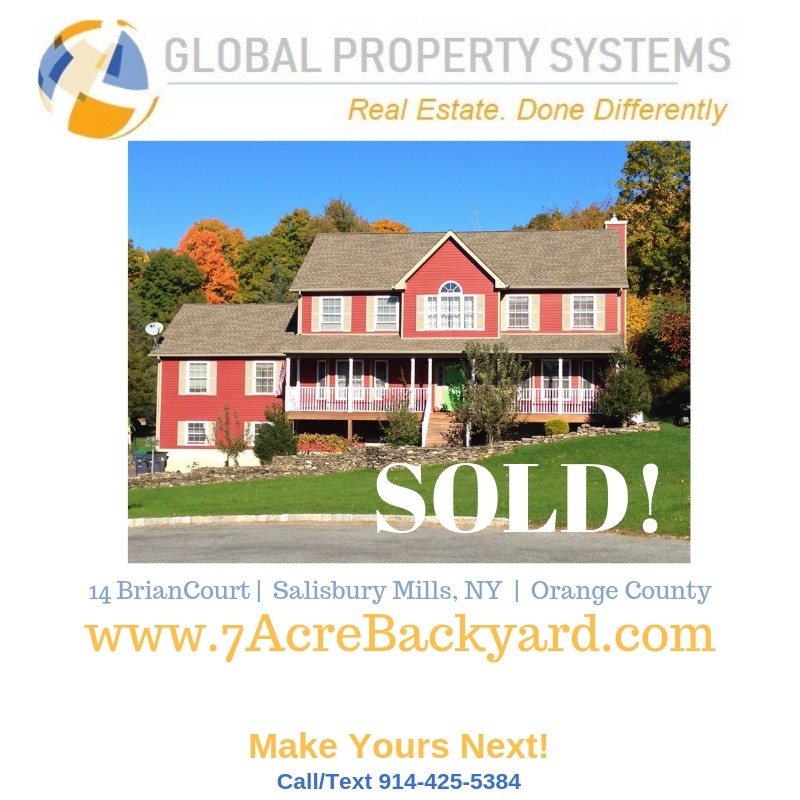 SOLD | 14 Brian Court, Salisbury Mills NY 12577 | Gorgeous Colonial Nestled in 7.4 Acres