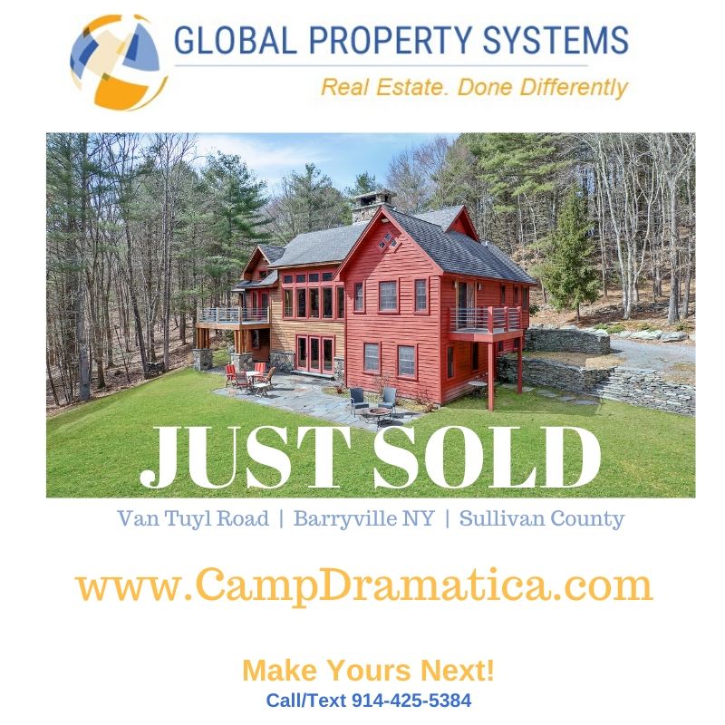 SOLD  | 102 Van Tuyl Road, Barryville NY 12719 | Dramatic Price Reduction at Camp Dramatica