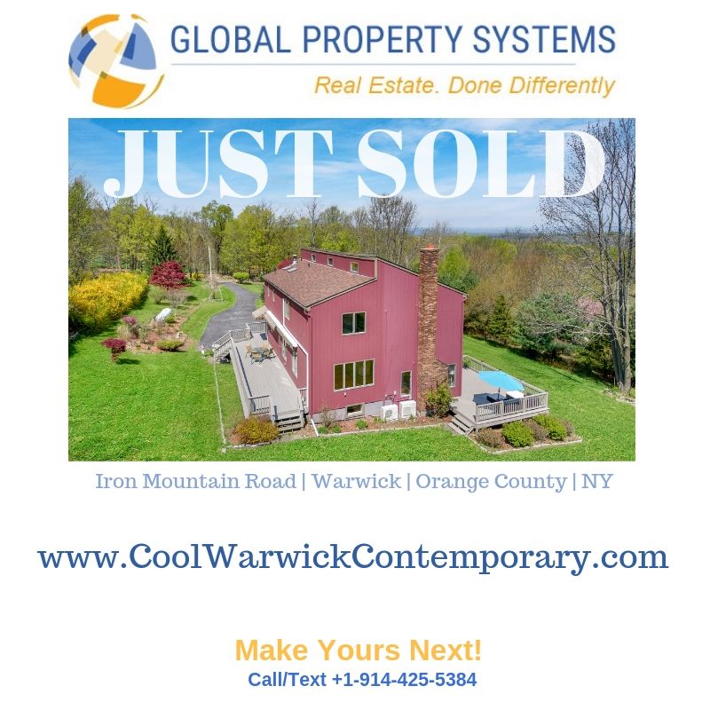 SOLD | 81 Iron Mountain Road, Warwick NY 10990 | SPACIOUS CONTEMPORARY WITH STUNNING MOUNTAIN VIEWS