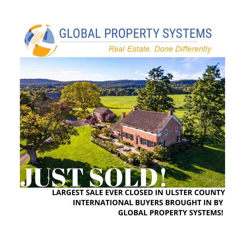 SOLD ULSTER COUNTY’S LARGEST REAL ESTATE DEAL!
