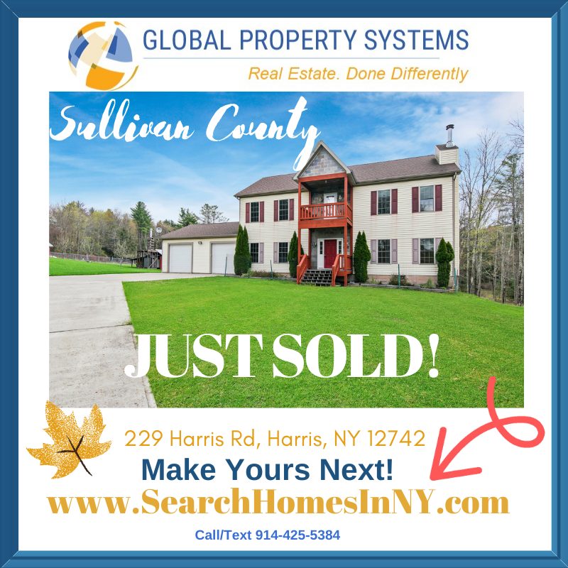 JUST SOLD!! 229 Harris Road, Harris NY 12742  |  Lovely 3000+ sq ft Country Colonial
