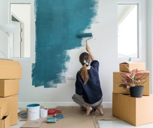 painting an accent wall