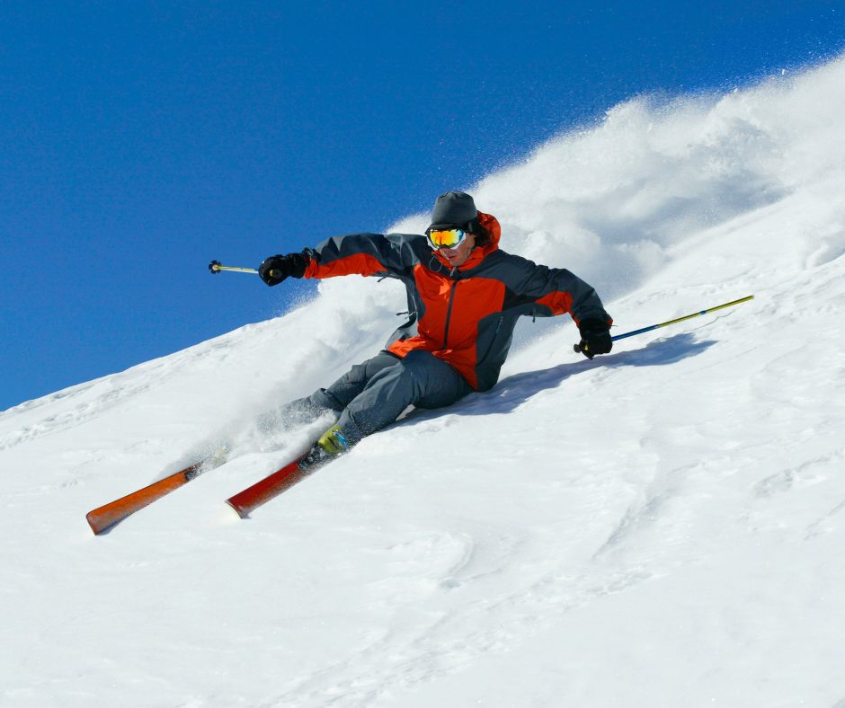 downhill skiing