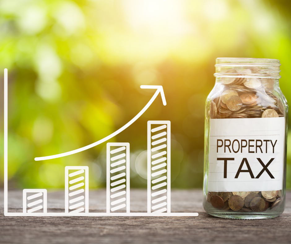 property tax rising