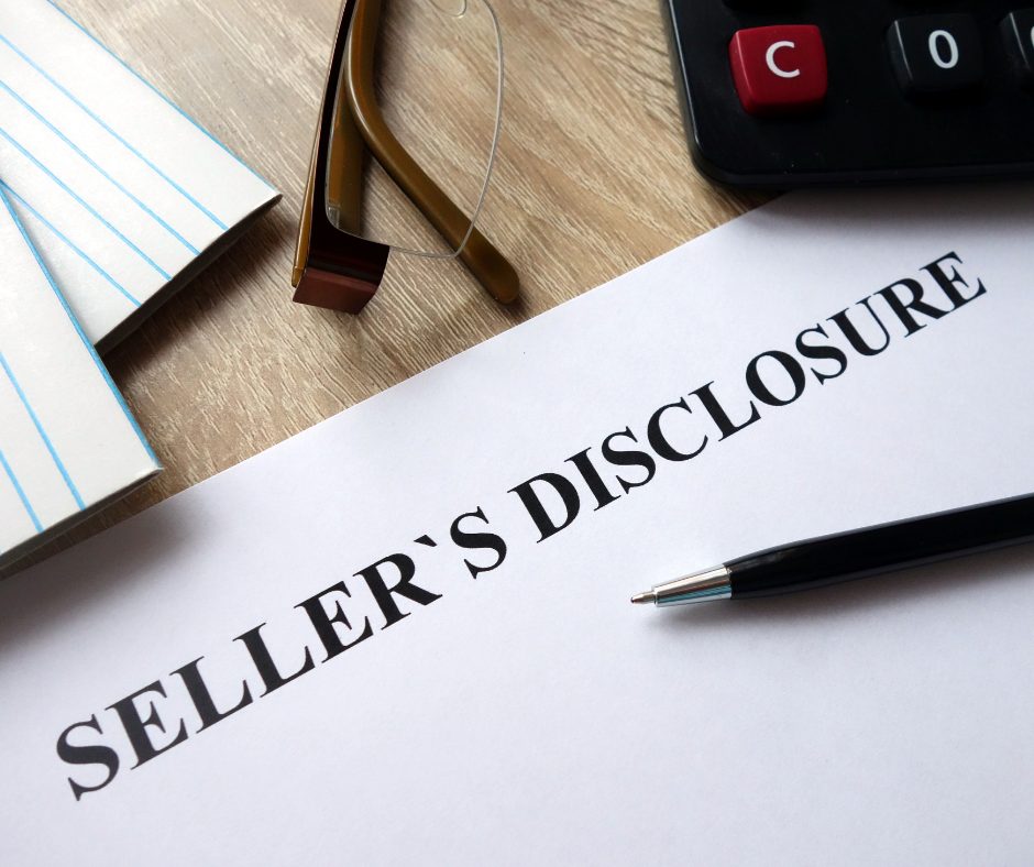sellers disclosure form